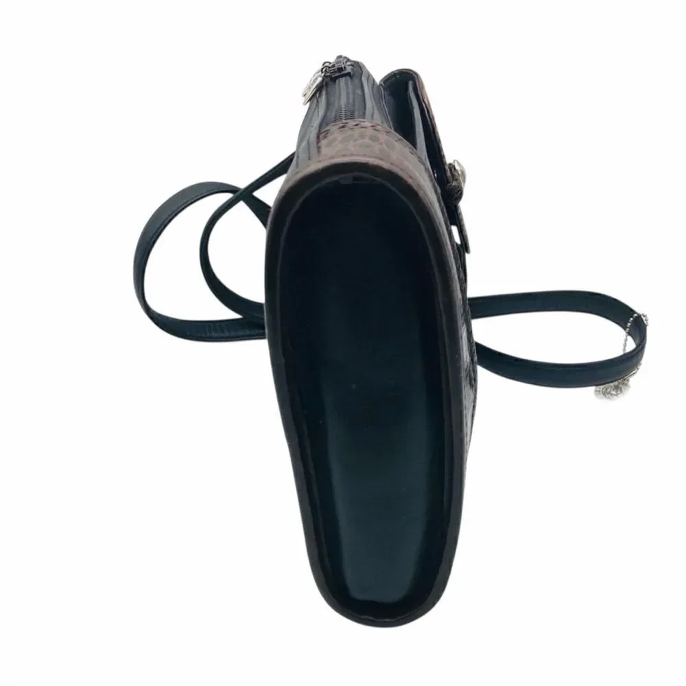 Brighton One World Genuine Leather Crossbody Bag